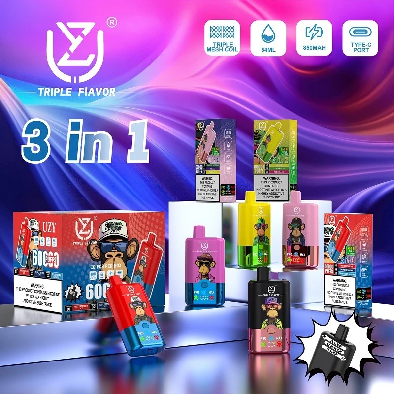 UZY Tpriple Flavors 60000 suppliers
