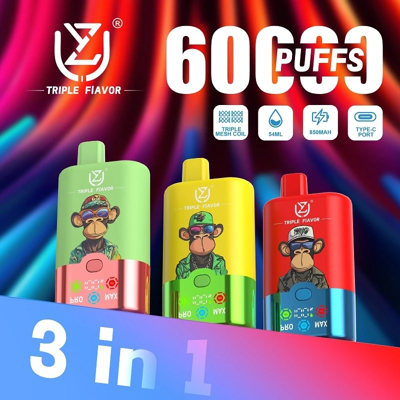 UZY Tpriple Flavors 60000 high quality
